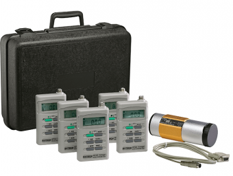Комплект измерения шума и регистрации данных EXTECH 407355-KIT-5 Гигрометры