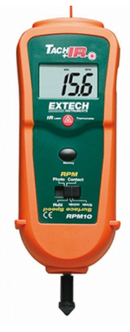 EXTECH RPM10 Тахометры и стробоскопы