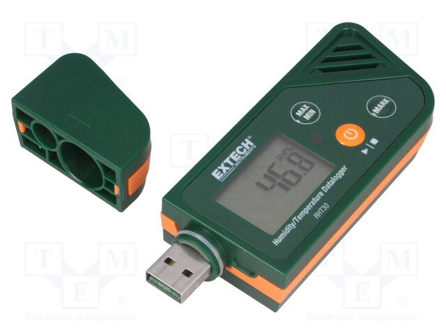 Регистратор влажности и температуры с USB-интерфейсом EXTECH RHT30 Даталоггеры