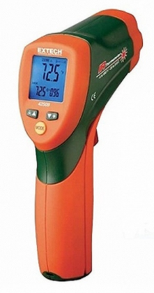 Пирометр с двойным лазерным указателем EXTECH 42509 Пирометры (бесконтактные термометры)