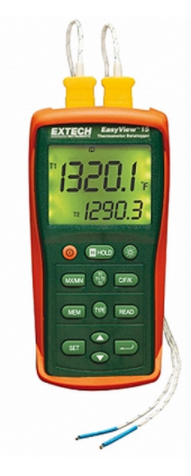 Термометр контактный с регистрацией данных EXTECH EA15 Термометры